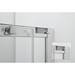 Crosswater 900 x 900mm Clear 6 Quadrant Double Door Shower Enclosure - CAQDS0900 profile small image view 3 