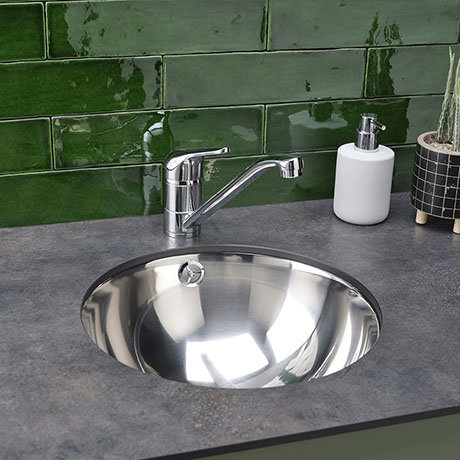 Reginox Caribbean 1.0 Bowl Stainless Steel Inset/Undermount Kitchen Sink