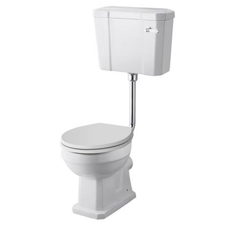 Carlton Traditional Low Level Toilet with Soft Close Seat - Various ...