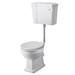 Carlton Traditional Low Level Toilet with Soft Close Seat - Various Colour Options profile small image view 6 