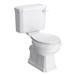 Carlton Traditional Toilet with Soft Close Seat - Various Colour Options profile small image view 6 