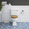 Carlton Traditional Toilet with Soft Close Seat - Various Colour Options profile small image view 1 