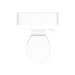 Nuie Carlton Traditional Toilet with Seat profile small image view 5 