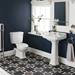 Nuie Carlton Traditional Toilet with Seat profile small image view 2 