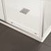Crosswater Clear 6 Single Sliding Shower Door profile small image view 2 