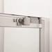 Crosswater Clear 6 Single Sliding Shower Door profile small image view 6 
