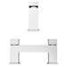 Cast Modern Bathroom Tap Package (Bath + Basin Tap) profile small image view 6 