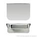 Hudson Reed 600mm Gloss Grey Full Depth Wall Hung 2-Drawer Unit & Basin profile small image view 2 