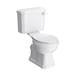 Carlton Traditional Cloakroom Suite - Close Couple Toilet & Wall Hung Basin profile small image view 2 