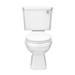 Carlton Traditional Cloakroom Suite - Close Couple Toilet & Wall Hung Basin profile small image view 3 