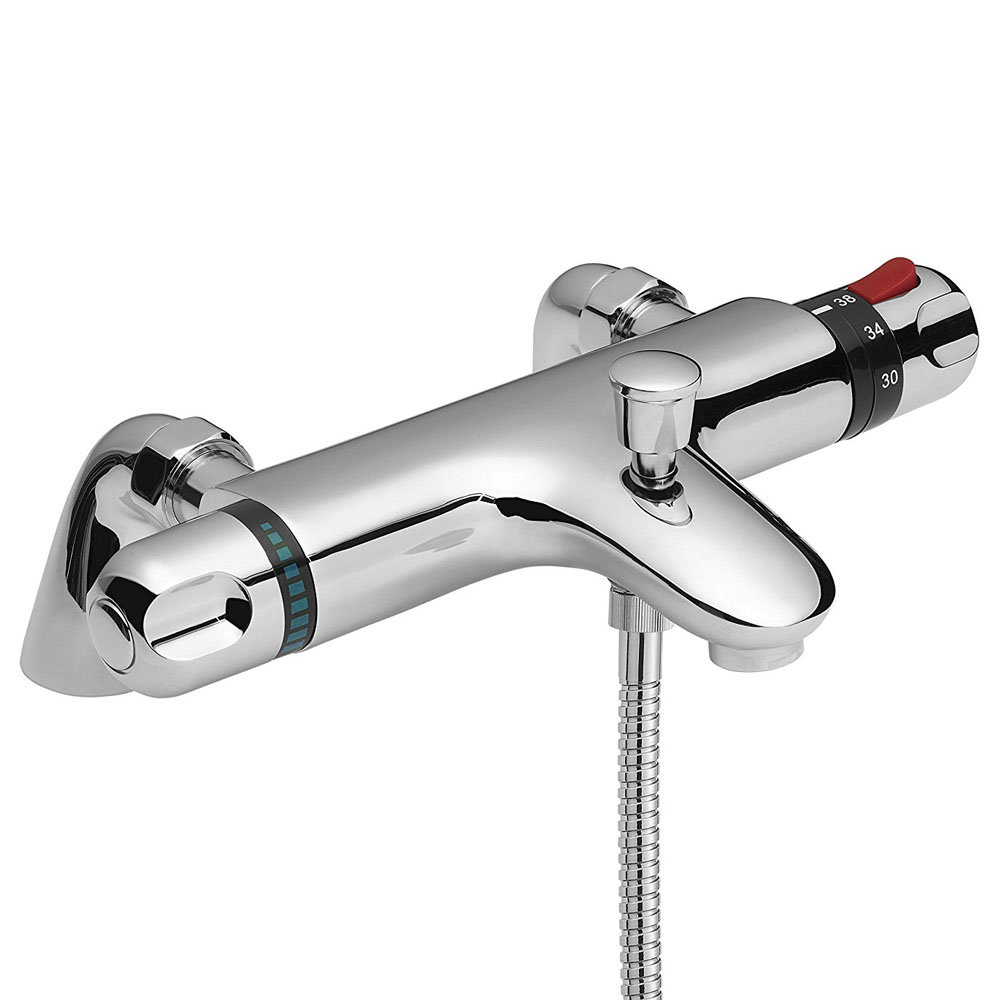 Modern Ultra Reef Thermostatic Bath Shower Mixer at Victorian Plumbing UK