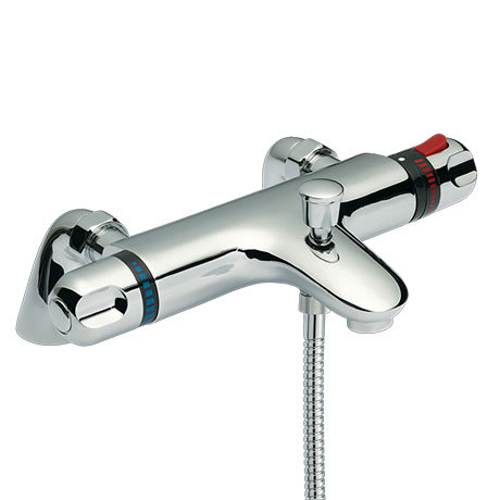 Nuie Reef Thermostatic Bath Shower Mixer - Chrome - CD324