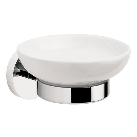 Crosswater - Central Ceramic Soap Dish and Holder - CE005C