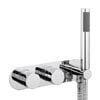 Crosswater - Central Wall Mounted Thermostatic Shower Valve with Handset - CE1701RC profile small image view 1 