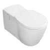 Ideal Standard Concept Freedom Elongated Wall Hung WC with Seat + Cover profile small image view 1 