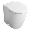 Ideal Standard Concept Freedom Raised Height Back to Wall Toilet profile small image view 1 