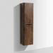 Monza Chestnut Tall Wall Hung Storage Unit - 1500mm High profile small image view 3 