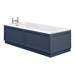 Chatsworth 1700 x 700 Single Ended Bath + Blue Panels profile small image view 2 