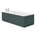 Chatsworth 1700 x 700 Single Ended Bath + Green Panels profile small image view 2 