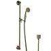 Chatsworth 1928 Antique Brass Traditional Shower w. Concealed Valve, 8" Head + Slide Rail Kit profile small image view 5 