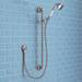 Chatsworth 1928 Traditional Push-Button Shower Pack with Slide Rail Kit + Ceiling Mounted Head profile small image view 2 