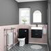 Chatsworth Traditional Graphite Complete Toilet Unit profile small image view 4 