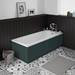 Chatsworth Green Bathroom Suite incl. 1700 x 700 Bath with Panels profile small image view 3 