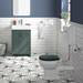 Chatsworth Green Bathroom Suite incl. 1700 x 700 Bath with Panels profile small image view 6 