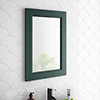 Chatsworth Mirror (600 x 400mm - Green) profile small image view 1 