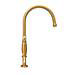 Chatsworth Antique Gold Traditional Bridge Lever Kitchen Sink Mixer profile small image view 6 