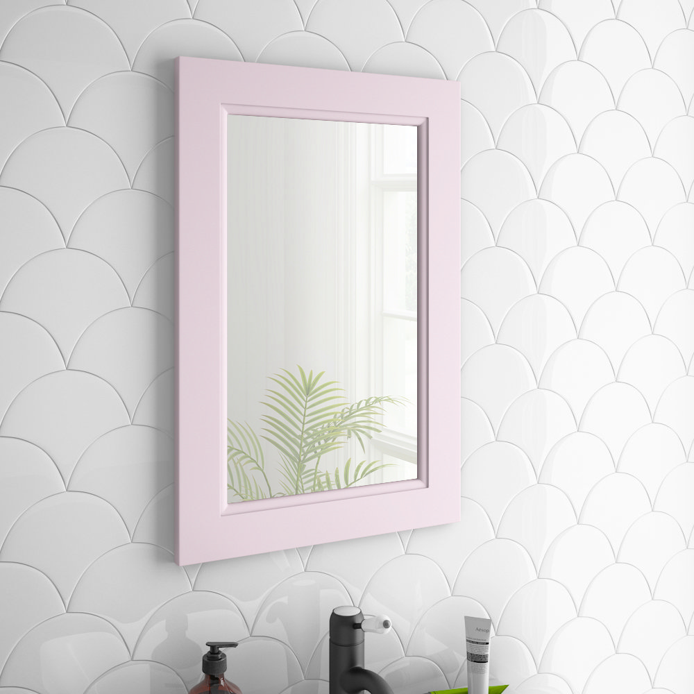 Chatsworth Mirror (600 x 400mm - Pink)