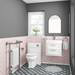 Chatsworth Traditional White Complete Toilet Unit profile small image view 4 