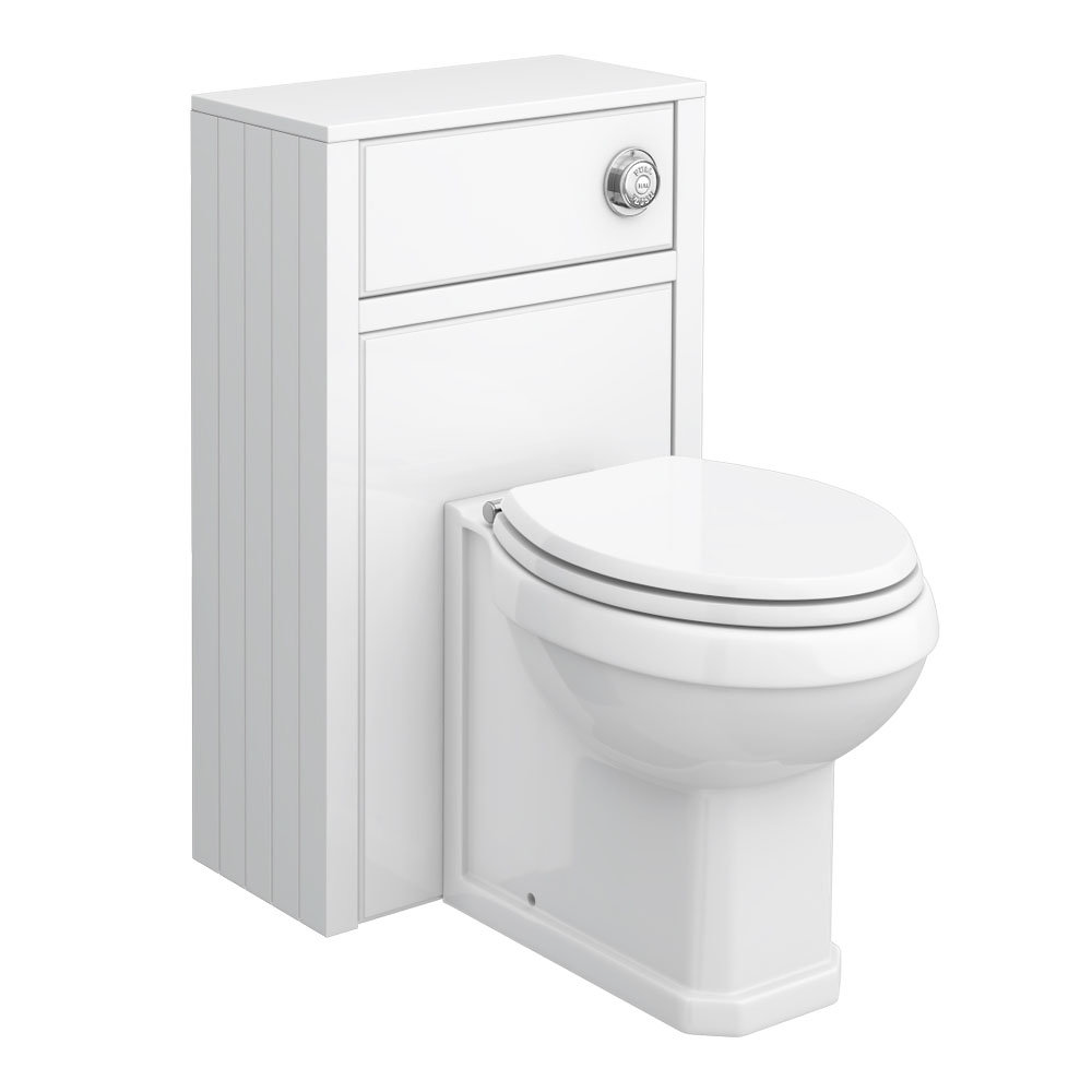 Chatsworth Traditional White Complete Toilet Unit