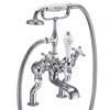 Burlington Claremont Angled Deck Mounted Bath/Shower Mixer - CL19 profile small image view 1 