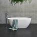 Clearwater Formoso ClearStone Gloss White Bath profile small image view 5 