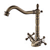 Britannia Antique Brass Classic Mono Sink Mixer profile small image view 1 