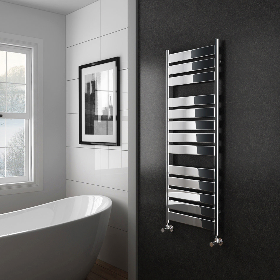 Diamond Designer Heated Towel Rail - 1306mm x 500mm - Chrome at ...