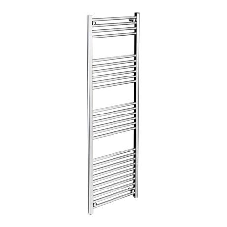 Diamond Straight Heated Towel Rail W600 X H1600mm Chrome At Victorian Plumbing Uk Diamond Straight Heated Towel Rail, Chrome Towel Warmer
