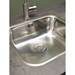 Reginox Colorado Comfort 1.0 Bowl Stainless Steel Inset/Undermount Kitchen Sink profile small image view 4 