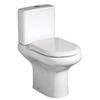 RAK Compact Close Coupled Toilet with Soft Close Seat profile small image view 1 