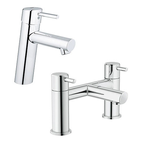 Grohe Concetto Tap Package (Bath + Basin Tap)