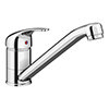 Neptune Single Lever Kitchen Sink Mixer Tap with Swivel Spout profile small image view 1 