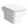 Hudson Reed Arlo Square Wall Hung Pan with Top-Fix Soft Close Seat - CPA005 profile small image view 1 