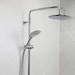 Bristan Carre Exposed Fixed Head Bar Shower with Diverter + Kit profile small image view 3 