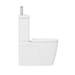 Iconic Combined Two-In-One Wash Basin + Toilet (inc. Tap & Waste) profile small image view 4 