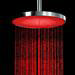 Cruze Modern LED Thermostatic Shower - Chrome profile small image view 5 