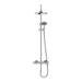 Cruze Modern Thermostatic Shower - Chrome profile small image view 5 