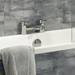Cruze Modern Bath Taps - Chrome profile small image view 2 