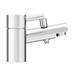 Cruze Contemporary Bath Shower Mixer with Shower Kit - Chrome profile small image view 4 