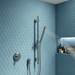 Cruze Modern Concealed Manual Shower Valve - Chrome profile small image view 2 